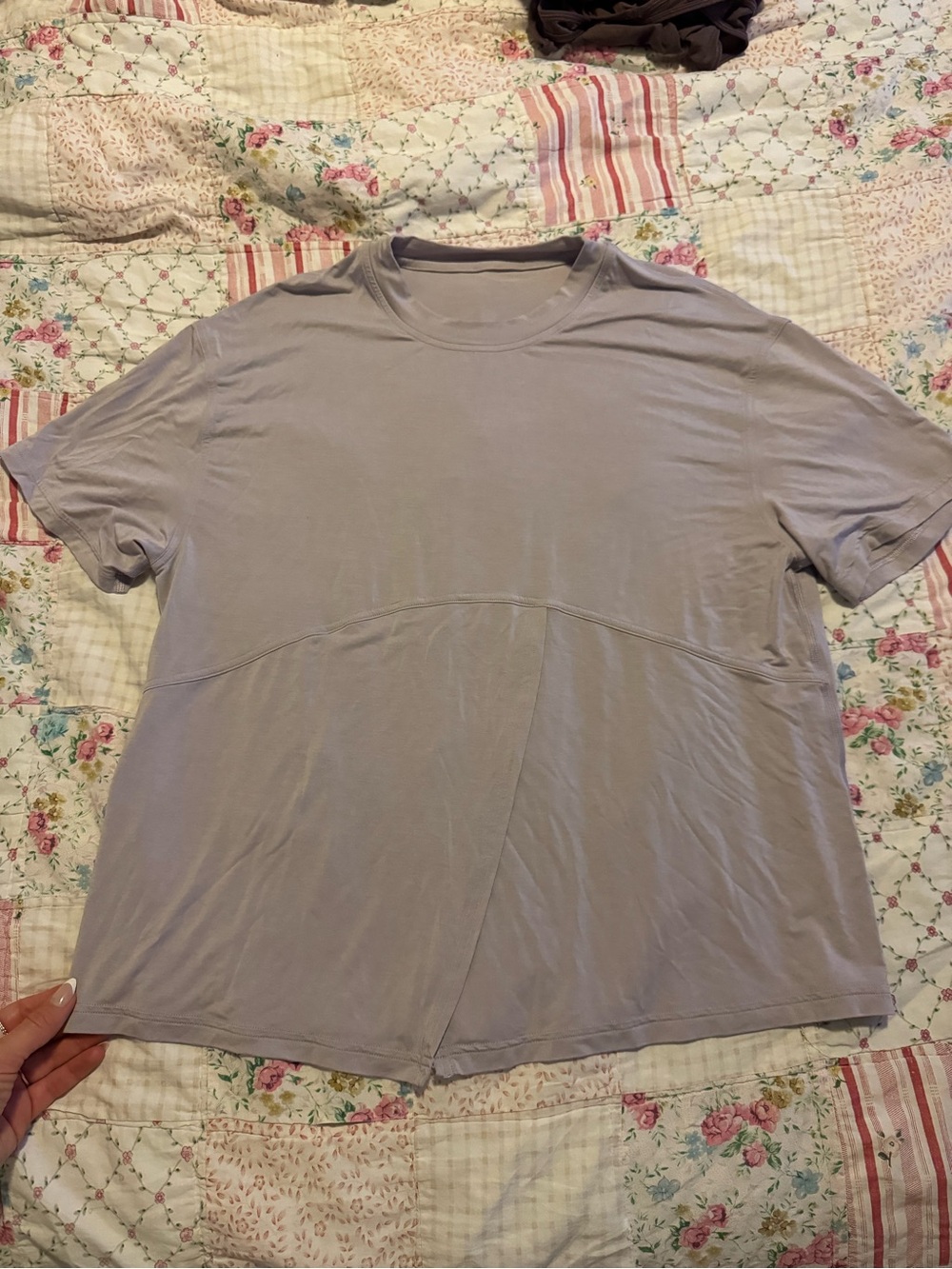 lululemon athletica Short Sleeve Tee in Light Lavender
